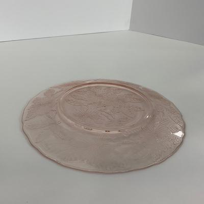 -212- GLASSWARE | Pink Dogwood Macbeth Evans Co. | Small Plates