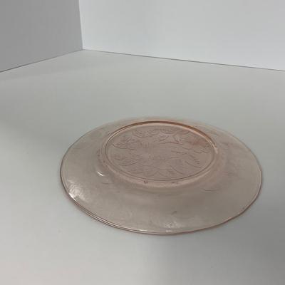 -212- GLASSWARE | Pink Dogwood Macbeth Evans Co. | Small Plates
