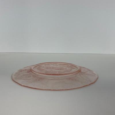 -212- GLASSWARE | Pink Dogwood Macbeth Evans Co. | Small Plates