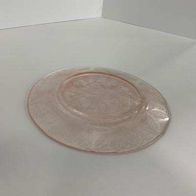 -212- GLASSWARE | Pink Dogwood Macbeth Evans Co. | Small Plates