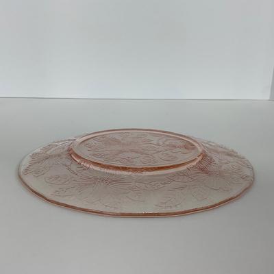 -212- GLASSWARE | Pink Dogwood Macbeth Evans Co. | Small Plates
