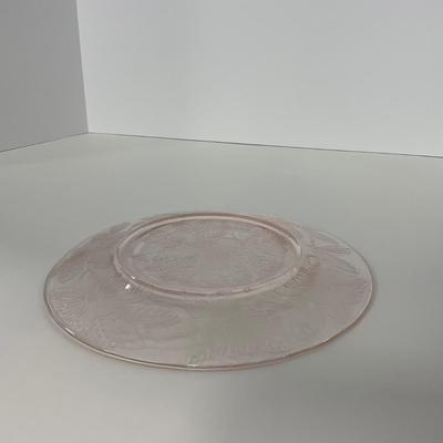 -212- GLASSWARE | Pink Dogwood Macbeth Evans Co. | Small Plates