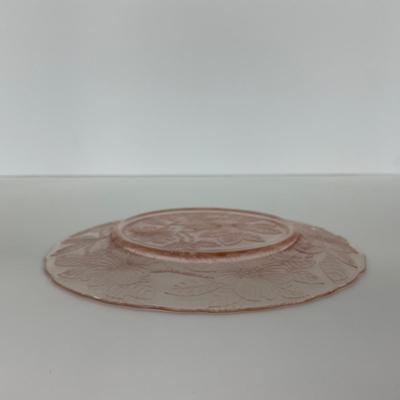 -212- GLASSWARE | Pink Dogwood Macbeth Evans Co. | Small Plates