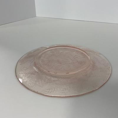 -212- GLASSWARE | Pink Dogwood Macbeth Evans Co. | Small Plates