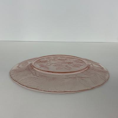 -212- GLASSWARE | Pink Dogwood Macbeth Evans Co. | Small Plates