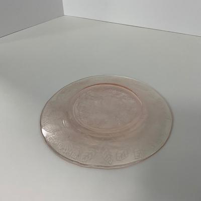 -212- GLASSWARE | Pink Dogwood Macbeth Evans Co. | Small Plates