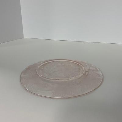 -212- GLASSWARE | Pink Dogwood Macbeth Evans Co. | Small Plates