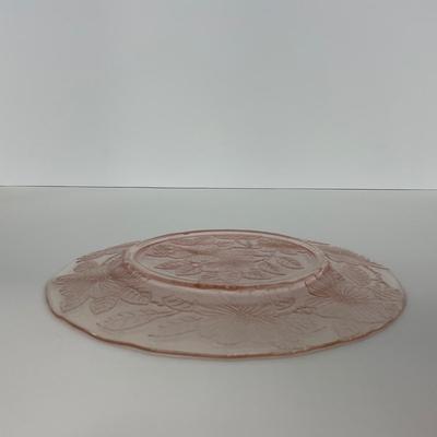 -212- GLASSWARE | Pink Dogwood Macbeth Evans Co. | Small Plates