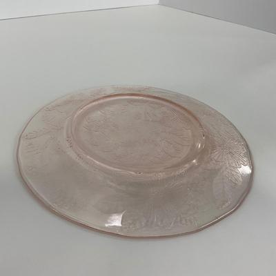 -212- GLASSWARE | Pink Dogwood Macbeth Evans Co. | Small Plates