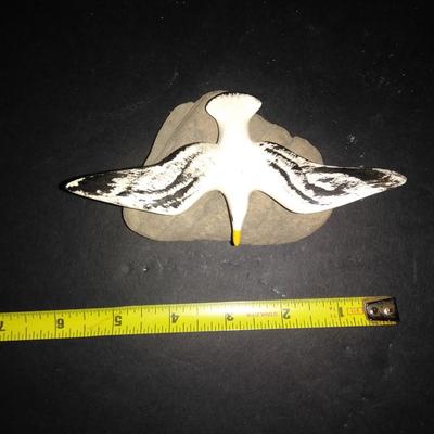 Hawaiian Dashboard Hula Doll Sweet KeAloha with large conch shell and seagull