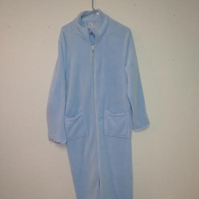Three zip up Winter nightgowns XL & L Miss Elaine, Kayser, Croft & Barrow