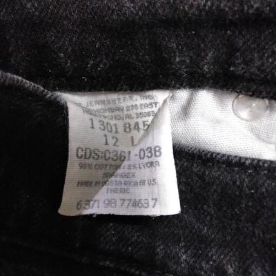 Two pair of Women's Jeans Lee Riders Size 12 L and The Limited Denim Size 14 R