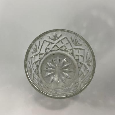 -217- GLASSWARE | Royal Ruby Anchor Hocking Glass Co. | Creamer, Sugar, & Covered Dish