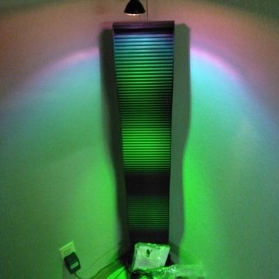Hometics Envirascape illuminated relaxation fountain / water tower with Halogen Lights