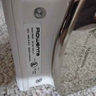 Ironing board, Rowenta Clothing Iron, and Laundry Chemicals
