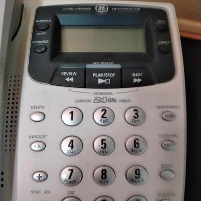 Novitech Office Paper shredder, cork board and big button home phone