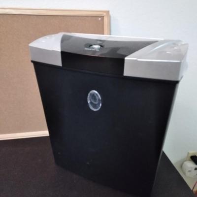 Novitech Office Paper shredder, cork board and big button home phone