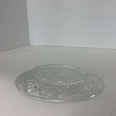 -222- GLASSWARE | Sandwich Hocking Glass Co. | Snack Plates & Cups