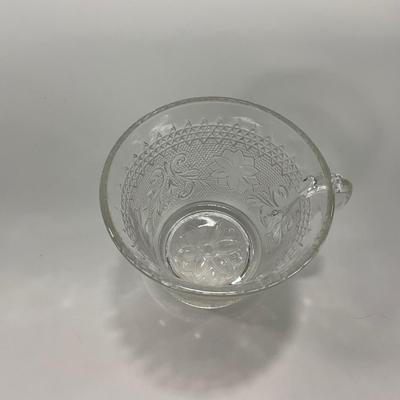 -222- GLASSWARE | Sandwich Hocking Glass Co. | Snack Plates & Cups