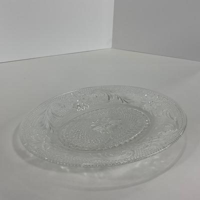 -222- GLASSWARE | Sandwich Hocking Glass Co. | Snack Plates & Cups