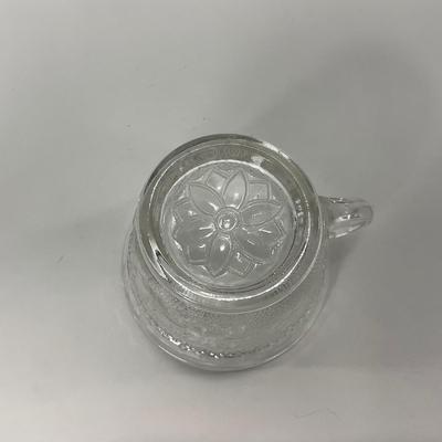 -222- GLASSWARE | Sandwich Hocking Glass Co. | Snack Plates & Cups
