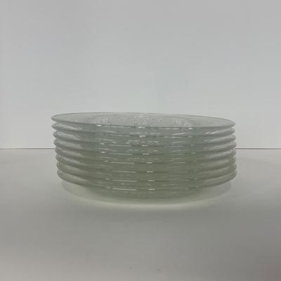-222- GLASSWARE | Sandwich Hocking Glass Co. | Snack Plates & Cups
