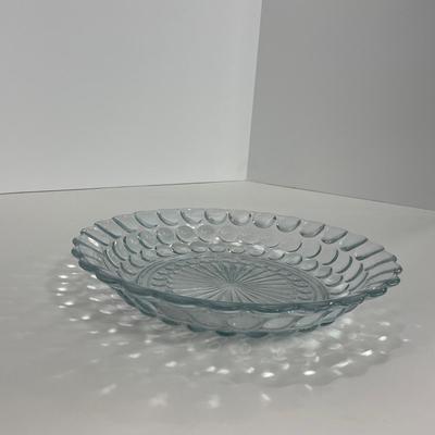 -224- GLASSWARE | Bubble Fire King Hocking Glass Co. | Flat Soups