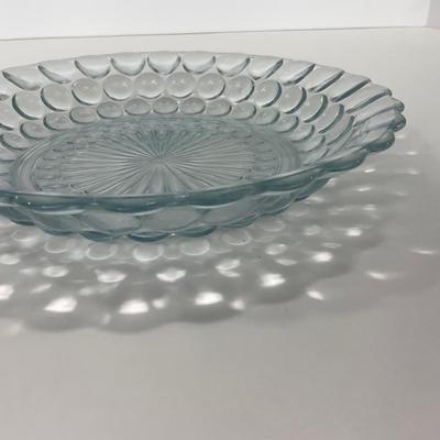 -224- GLASSWARE | Bubble Fire King Hocking Glass Co. | Flat Soups