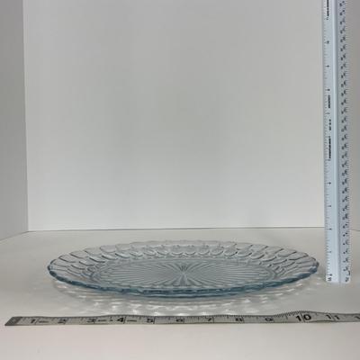 -225- GLASSWARE | Bubble Fire King Hocking Glass Co. | Large Trays