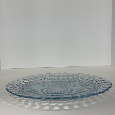 -225- GLASSWARE | Bubble Fire King Hocking Glass Co. | Large Trays