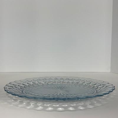 -225- GLASSWARE | Bubble Fire King Hocking Glass Co. | Large Trays