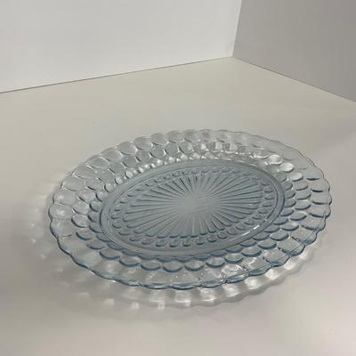 -225- GLASSWARE | Bubble Fire King Hocking Glass Co. | Large Trays