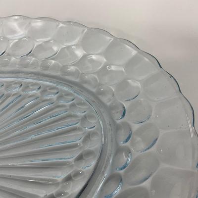 -225- GLASSWARE | Bubble Fire King Hocking Glass Co. | Large Trays