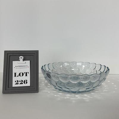 -226- GLASSWARE | Bubble FIre King Hocking Glass Co. | Bowl