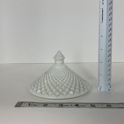 -232- GLASSWARE | Westmoreland Milk Glass | Compote