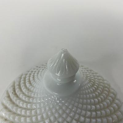 -232- GLASSWARE | Westmoreland Milk Glass | Compote