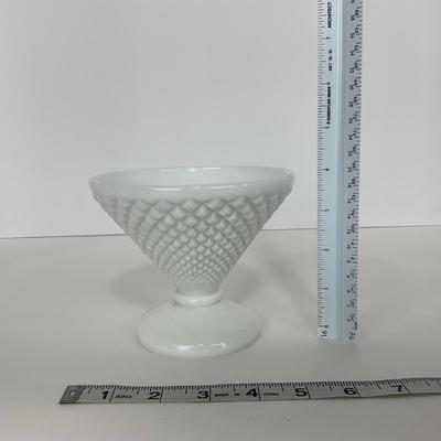 -232- GLASSWARE | Westmoreland Milk Glass | Compote