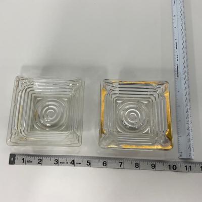 -236- GLASSWARE | Manhattan Anchor Hocking Glass Co. | Ashtrays