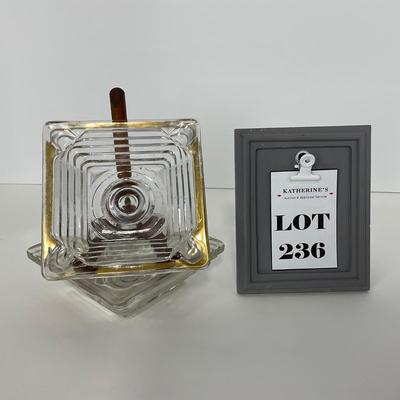 -236- GLASSWARE | Manhattan Anchor Hocking Glass Co. | Ashtrays