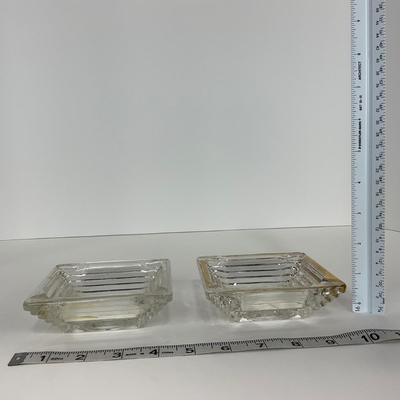 -236- GLASSWARE | Manhattan Anchor Hocking Glass Co. | Ashtrays