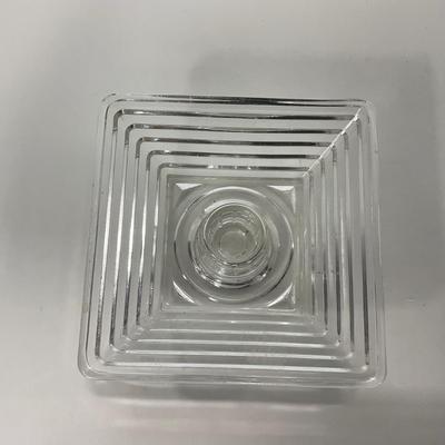 -237- GLASSWARE | Manhattan Anchor Hocking Glass Co. | Candlesticks