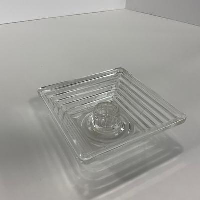 -237- GLASSWARE | Manhattan Anchor Hocking Glass Co. | Candlesticks