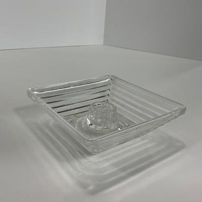 -237- GLASSWARE | Manhattan Anchor Hocking Glass Co. | Candlesticks