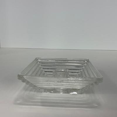 -237- GLASSWARE | Manhattan Anchor Hocking Glass Co. | Candlesticks