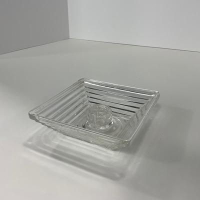 -237- GLASSWARE | Manhattan Anchor Hocking Glass Co. | Candlesticks
