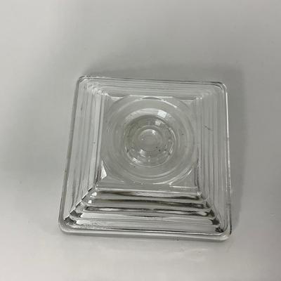 -237- GLASSWARE | Manhattan Anchor Hocking Glass Co. | Candlesticks
