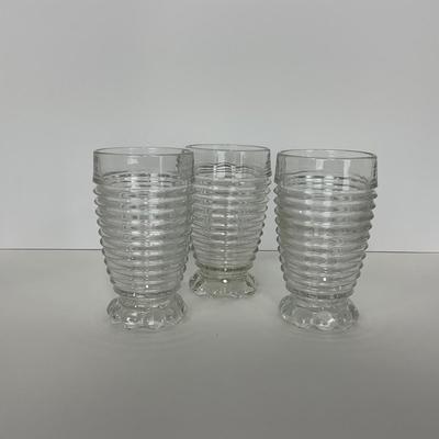 -238- GLASSWARE | Manhattan Anchor Hocking Glass Co. | Tumblers