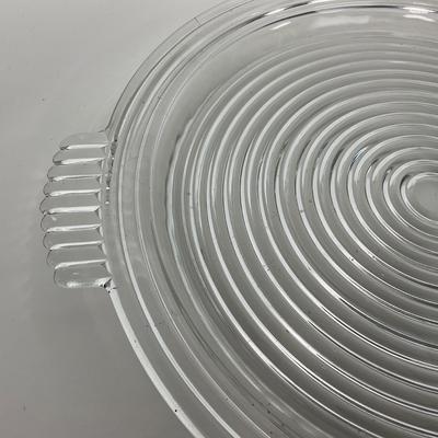 -239- GLASSWARE | Manhattan Anchor Hocking Glass Co. | Tray