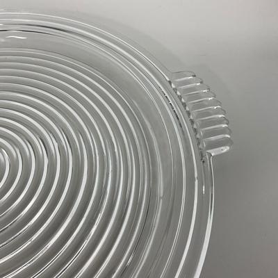 -239- GLASSWARE | Manhattan Anchor Hocking Glass Co. | Tray
