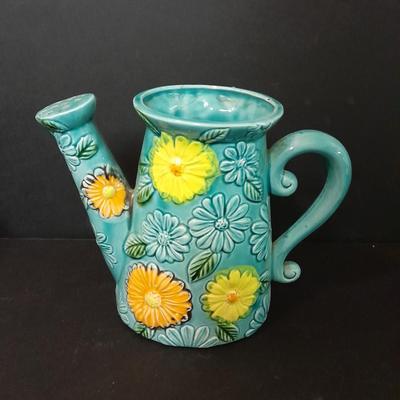 Vintage & Antique Fun and colorful Ceramic figures turnabout two face clown and Decorative Japan Pitcher